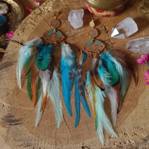 Kolczyki Rajskie Ptaki Mehr