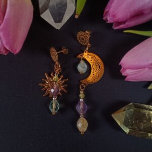 Asymetryczne Kolczyki Serenity