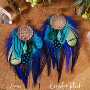 Kolczyki Rajskie Ptaki Eden